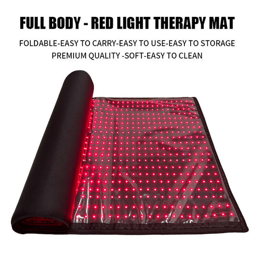 Full Body Red Light Therapy Mat (MHT-100) (Black)